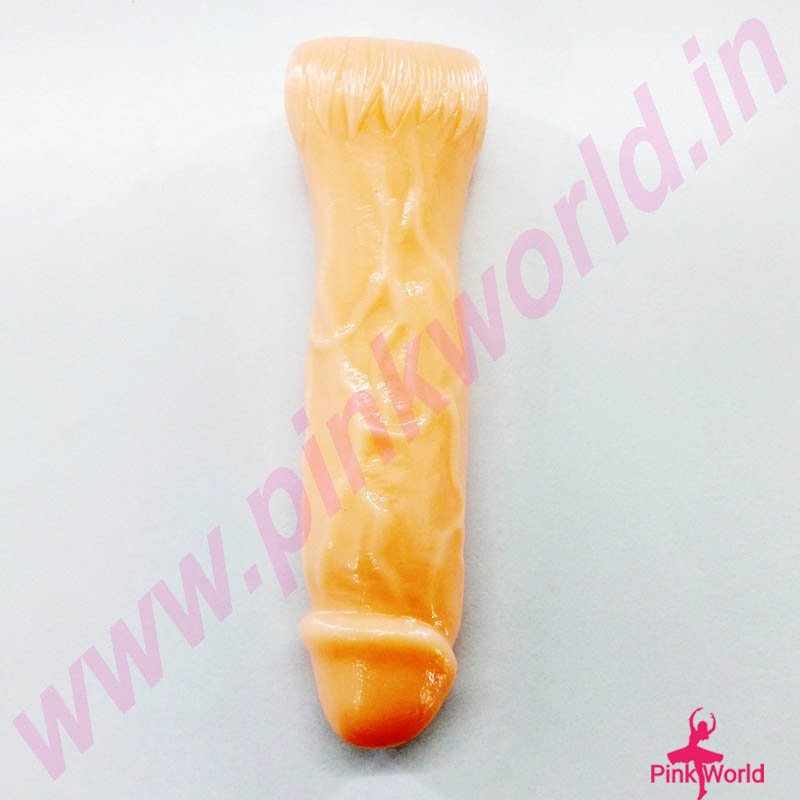 Real Man Realistic Silicone Penis Sleeve - 7.4 Inch. - Image 6