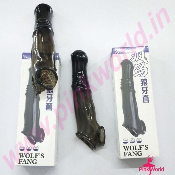 Crazy Horse Wolf's Fang Premium Penis Sleeve. - Image 2