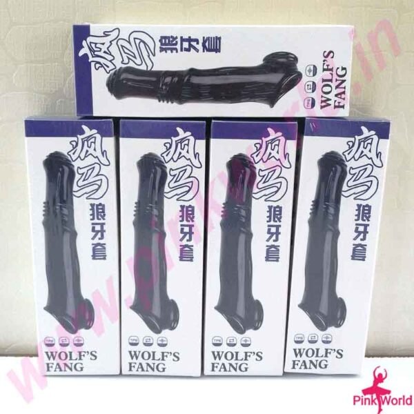 Crazy Horse Wolf's Fang Premium Penis Sleeve. - Image 9