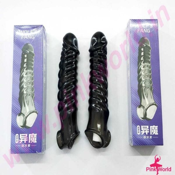 Strange Monster Wolf's Fang Premium Penis Sleeve. - Image 2
