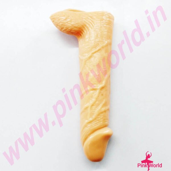 Stylish With Premium Quality Realistic Penis Sleeve - 8 Inch. - Image 7