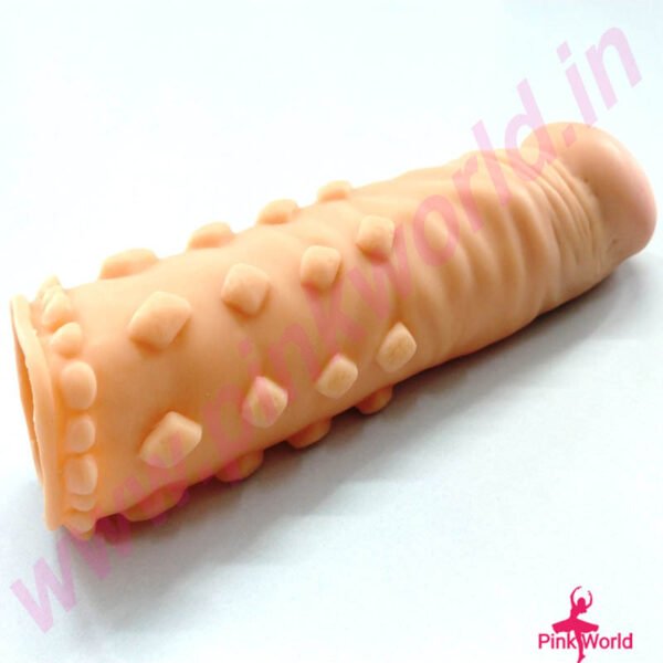 Max-Man Big Dotted Penis Extension - 7 Inch. - Image 3