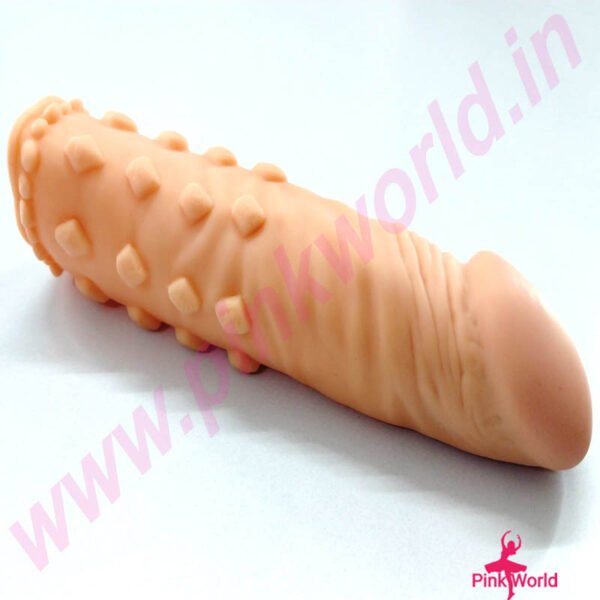 Max-Man Big Dotted Penis Extension - 7 Inch. - Image 4