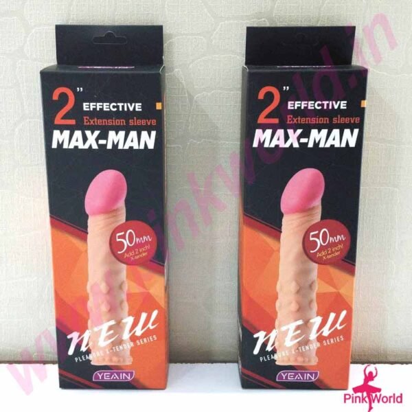 Max-Man Big Dotted Penis Extension - 7 Inch. - Image 8