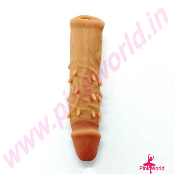Top Notch Reinforcing Big Dotted Penis Sleeve – 5.5 Inch. - Image 6