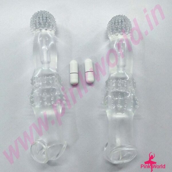 Wolf’s` Knot Big Mac Vibrating Transparent Penis Sleeve - 8.5 Inch. - Image 7