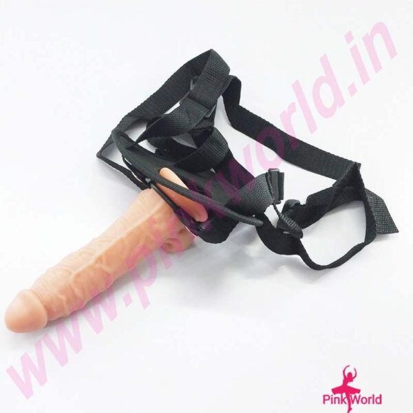 Mars Wearable Hollow Penis With Belt For Men. - Image 4