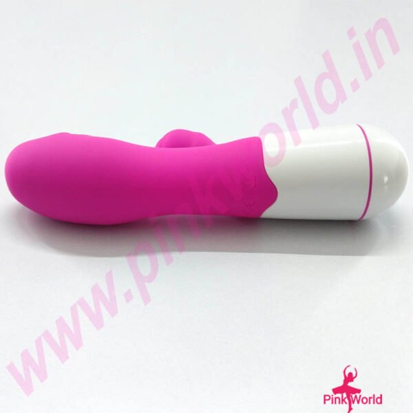 Premium Rechargeable High-Speed Rabbit Vibrator – Pink. - Image 5