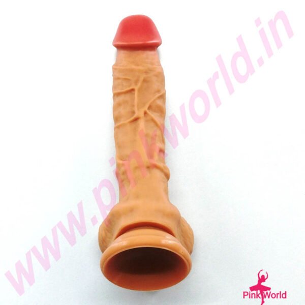 Strong Suction Cup 8 Inch Dildo For Ultimate Orgasm – Brown. - Image 5