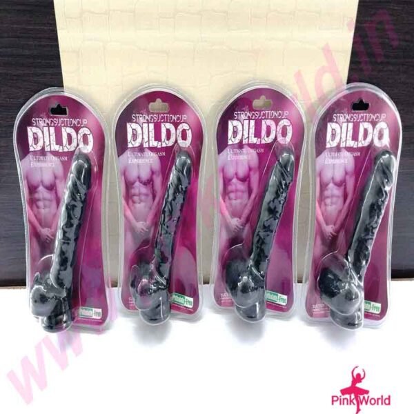 Strong Suction Cup 8 Inch Dildo For Ultimate Orgasm – Black. - Image 10