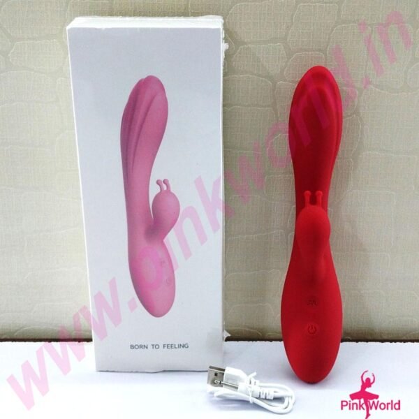 Born To Feeling Premium Rabbit Vibrator – Maroon.