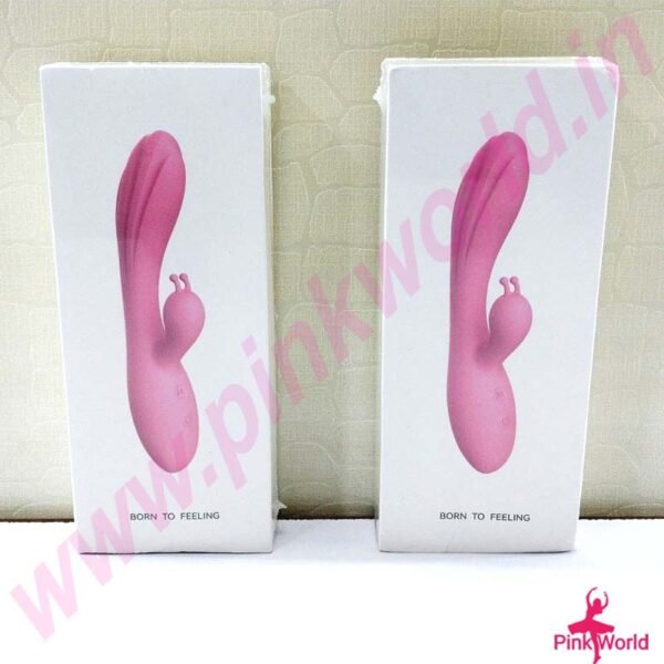 Born To Feeling Premium Rabbit Vibrator – Maroon. - Image 10