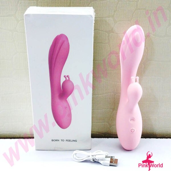 Born To Feeling Premium Rabbit Vibrator – Pink.