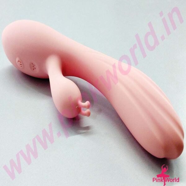 Born To Feeling Premium Rabbit Vibrator – Pink. - Image 4