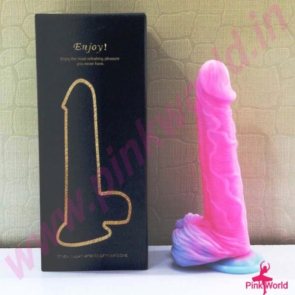 Candy-Girl Pure Silicone Realistic 8 Inch Dildo For Girl's.