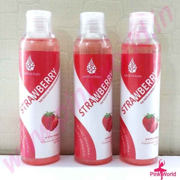 Lovcae Rodo Strawberry Flavored Water-Based Fruity Personal Lubricant - 200ml.