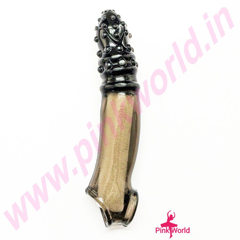 Wolf’s Fang Transparent Black Silicone Condom. - Image 6