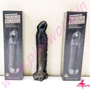 Highly Elastic Stretchable Thickened Condom.